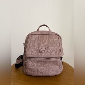 Steve Madden Mauve Embossed Backpack